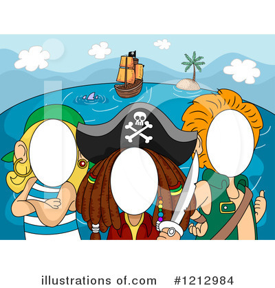 Royalty-Free (RF) Pirate Clipart Illustration by BNP Design Studio - Stock Sample #1212984