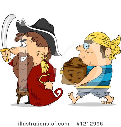 Royalty-Free (RF) Pirate Clipart Illustration by BNP Design Studio - Stock Sample #1212996