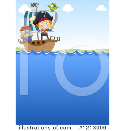 Royalty-Free (RF) Pirate Clipart Illustration by BNP Design Studio - Stock Sample #1213006