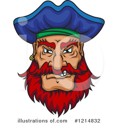 Royalty-Free (RF) Pirate Clipart Illustration by Vector Tradition SM - Stock Sample #1214832