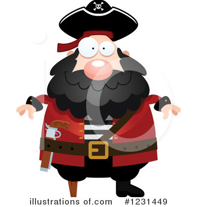 Pirate Clipart #1231449 by Cory Thoman