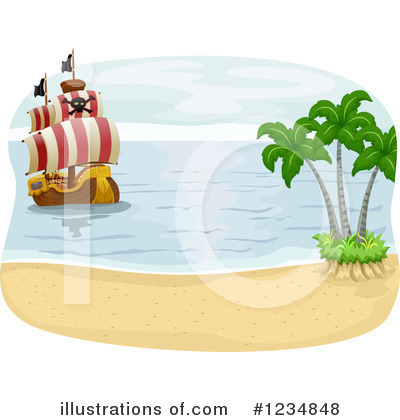 Royalty-Free (RF) Pirate Clipart Illustration by BNP Design Studio - Stock Sample #1234848