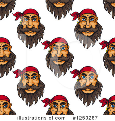Royalty-Free (RF) Pirate Clipart Illustration by Vector Tradition SM - Stock Sample #1250287