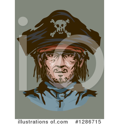Royalty-Free (RF) Pirate Clipart Illustration by BNP Design Studio - Stock Sample #1286715