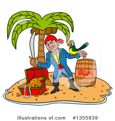 Barrel Clipart #1355839 by LaffToon