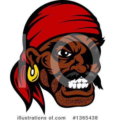 Royalty-Free (RF) Pirate Clipart Illustration by Vector Tradition SM - Stock Sample #1365438