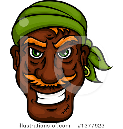 Black Man Clipart #1377923 by Vector Tradition SM