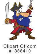 Pirate Clipart #1388410 by toonaday