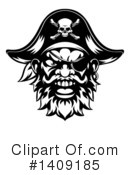 Pirate Clipart #1409185 by AtStockIllustration