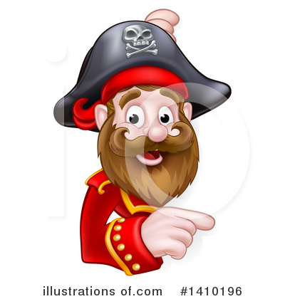 Royalty-Free (RF) Pirate Clipart Illustration by AtStockIllustration - Stock Sample #1410196