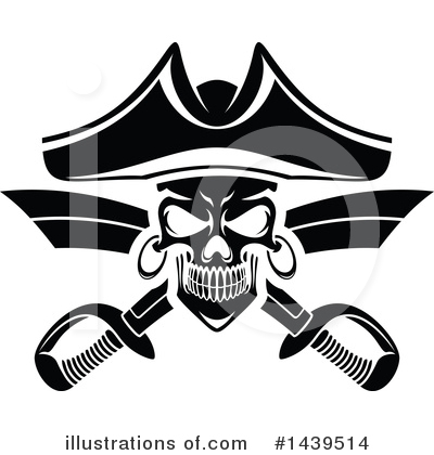 Royalty-Free (RF) Pirate Clipart Illustration by Vector Tradition SM - Stock Sample #1439514