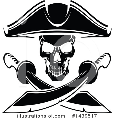 Royalty-Free (RF) Pirate Clipart Illustration by Vector Tradition SM - Stock Sample #1439517