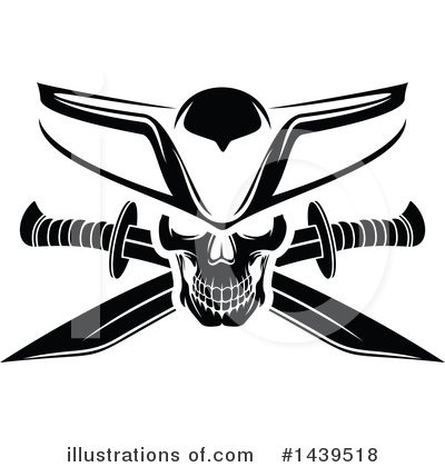 Royalty-Free (RF) Pirate Clipart Illustration by Vector Tradition SM - Stock Sample #1439518