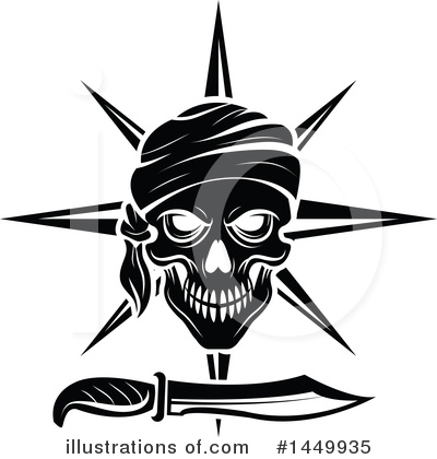 Pirate Clipart #1449935 by Vector Tradition SM