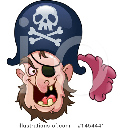 Royalty-Free (RF) Pirate Clipart Illustration by yayayoyo - Stock Sample #1454441