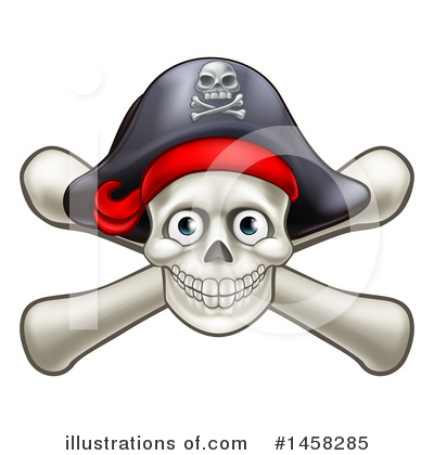Royalty-Free (RF) Pirate Clipart Illustration by AtStockIllustration - Stock Sample #1458285