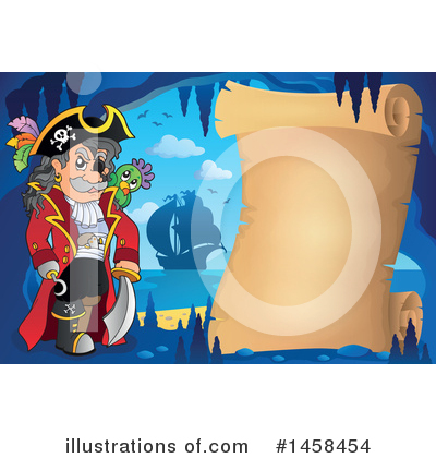 Royalty-Free (RF) Pirate Clipart Illustration by visekart - Stock Sample #1458454