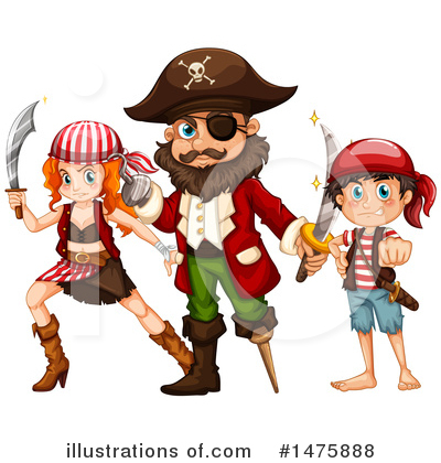 Pirate Clipart #1475888 by Graphics RF