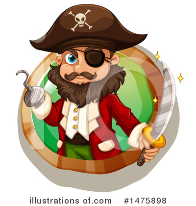 Pirate Clipart #1475898 by Graphics RF