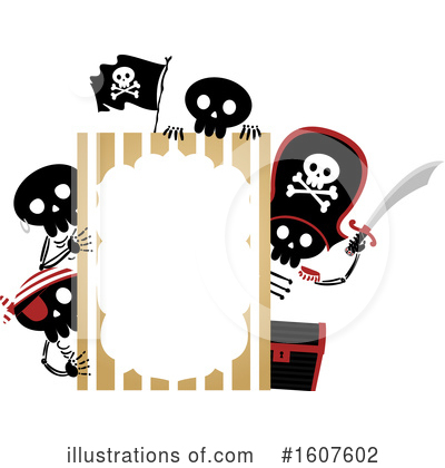 Royalty-Free (RF) Pirate Clipart Illustration by BNP Design Studio - Stock Sample #1607602
