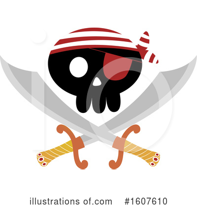 Skulls Clipart #1607610 by BNP Design Studio