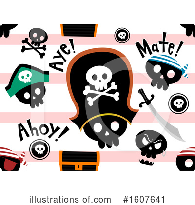 Royalty-Free (RF) Pirate Clipart Illustration by BNP Design Studio - Stock Sample #1607641