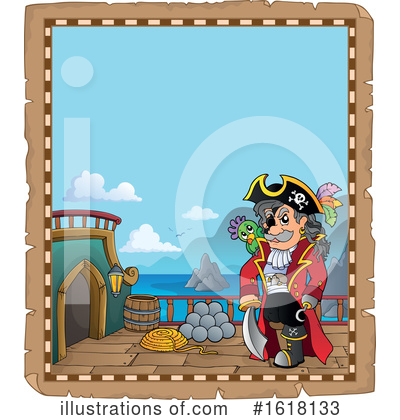 Royalty-Free (RF) Pirate Clipart Illustration by visekart - Stock Sample #1618133