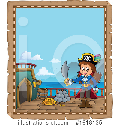 Royalty-Free (RF) Pirate Clipart Illustration by visekart - Stock Sample #1618135