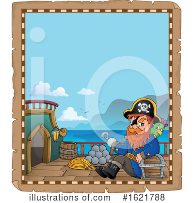 Royalty-Free (RF) Pirate Clipart Illustration by visekart - Stock Sample #1621788