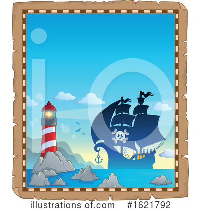 Royalty-Free (RF) Pirate Clipart Illustration by visekart - Stock Sample #1621792