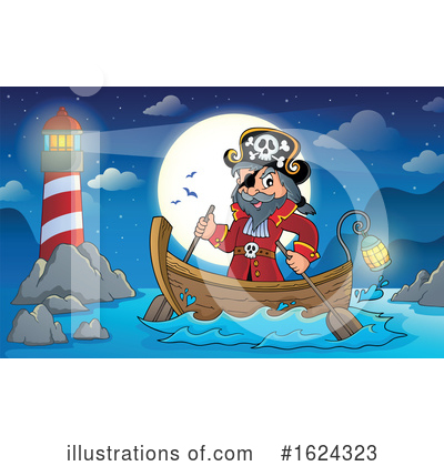 Royalty-Free (RF) Pirate Clipart Illustration by visekart - Stock Sample #1624323