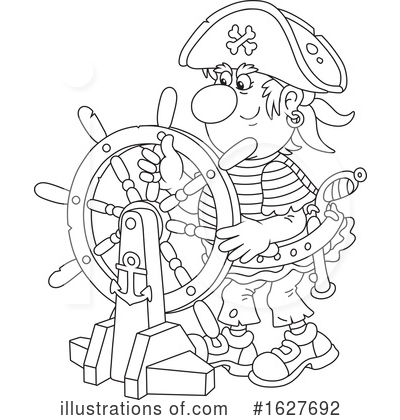 Royalty-Free (RF) Pirate Clipart Illustration by Alex Bannykh - Stock Sample #1627692