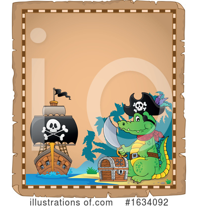 Royalty-Free (RF) Pirate Clipart Illustration by visekart - Stock Sample #1634092