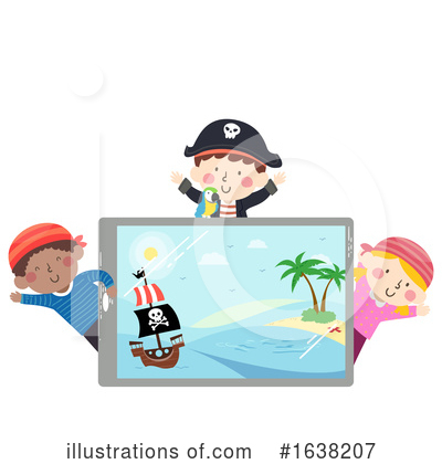 Royalty-Free (RF) Pirate Clipart Illustration by BNP Design Studio - Stock Sample #1638207