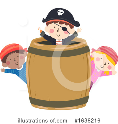 Royalty-Free (RF) Pirate Clipart Illustration by BNP Design Studio - Stock Sample #1638216