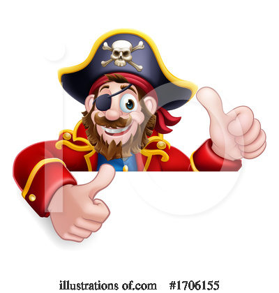 Royalty-Free (RF) Pirate Clipart Illustration by AtStockIllustration - Stock Sample #1706155