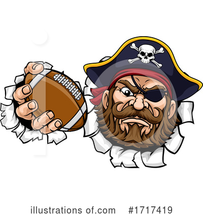 Royalty-Free (RF) Pirate Clipart Illustration by AtStockIllustration - Stock Sample #1717419