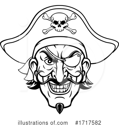 Royalty-Free (RF) Pirate Clipart Illustration by AtStockIllustration - Stock Sample #1717582