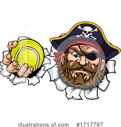 Royalty-Free (RF) Pirate Clipart Illustration by AtStockIllustration - Stock Sample #1717797