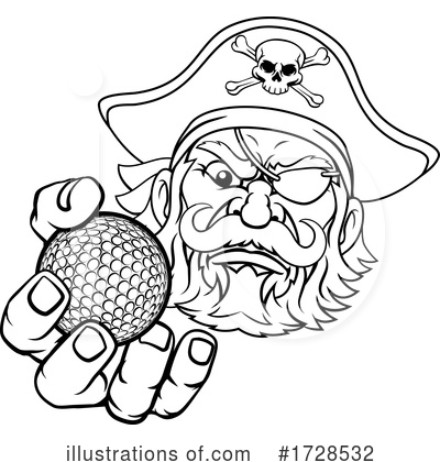 Royalty-Free (RF) Pirate Clipart Illustration by AtStockIllustration - Stock Sample #1728532