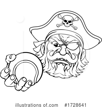 Royalty-Free (RF) Pirate Clipart Illustration by AtStockIllustration - Stock Sample #1728641