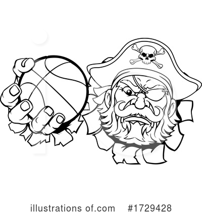 Royalty-Free (RF) Pirate Clipart Illustration by AtStockIllustration - Stock Sample #1729428