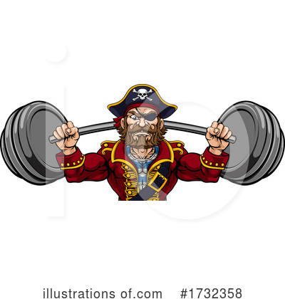Royalty-Free (RF) Pirate Clipart Illustration by AtStockIllustration - Stock Sample #1732358