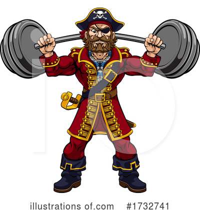 Royalty-Free (RF) Pirate Clipart Illustration by AtStockIllustration - Stock Sample #1732741