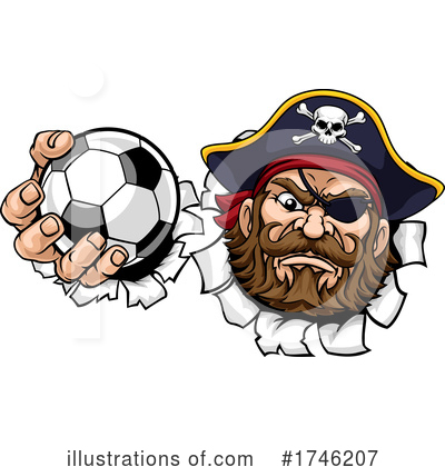 Royalty-Free (RF) Pirate Clipart Illustration by AtStockIllustration - Stock Sample #1746207