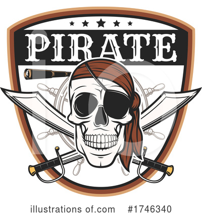 Royalty-Free (RF) Pirate Clipart Illustration by Vector Tradition SM - Stock Sample #1746340