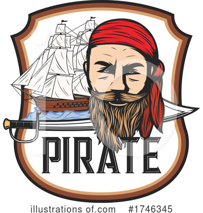 Royalty-Free (RF) Pirate Clipart Illustration by Vector Tradition SM - Stock Sample #1746345