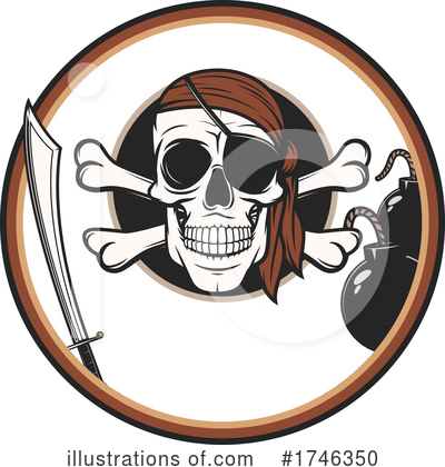 Royalty-Free (RF) Pirate Clipart Illustration by Vector Tradition SM - Stock Sample #1746350
