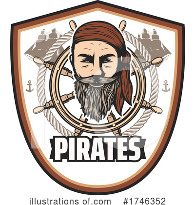 Royalty-Free (RF) Pirate Clipart Illustration by Vector Tradition SM - Stock Sample #1746352