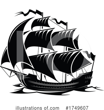 Royalty-Free (RF) Pirate Clipart Illustration by Vector Tradition SM - Stock Sample #1749607